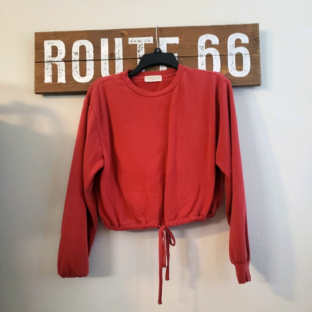 Cute Cropped Sweat Shirt